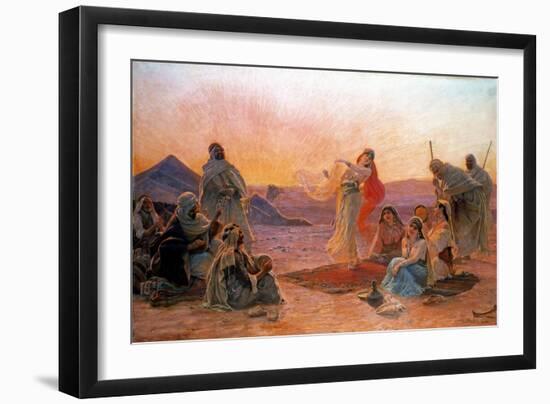 In the Desert-Otto Pilny-Framed Giclee Print