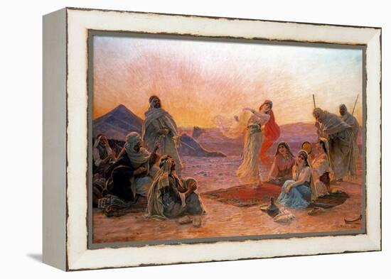 In the Desert-Otto Pilny-Framed Premier Image Canvas