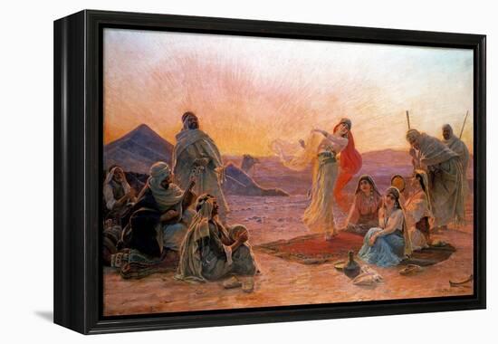 In the Desert-Otto Pilny-Framed Premier Image Canvas