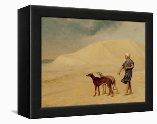 In the Desert-Jean Leon Gerome-Framed Premier Image Canvas