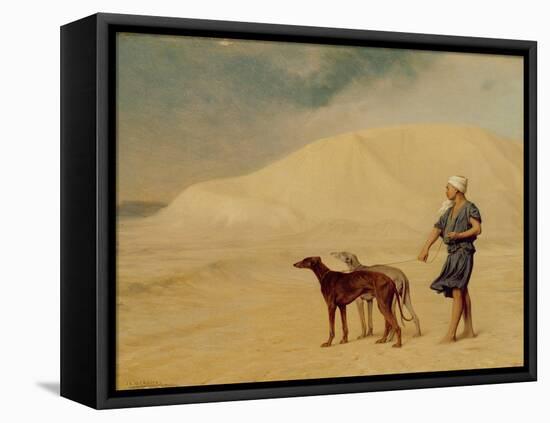 In the Desert-Jean Leon Gerome-Framed Premier Image Canvas