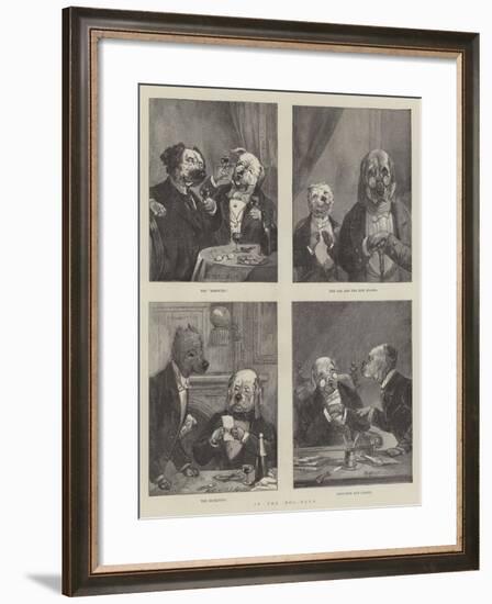 In the Dog-Days-null-Framed Giclee Print