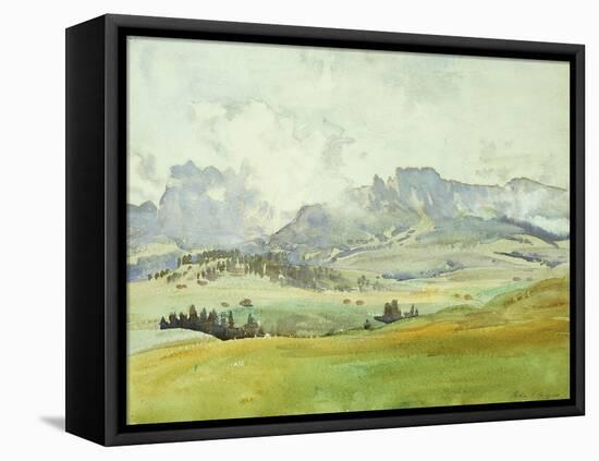 In the Dolomites, 1914-John Singer Sargent-Framed Premier Image Canvas