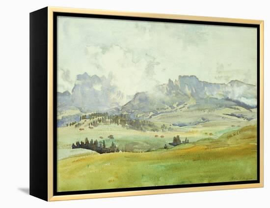 In the Dolomites, 1914-John Singer Sargent-Framed Premier Image Canvas