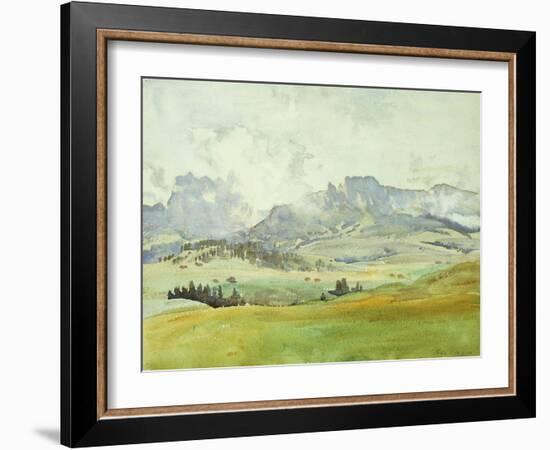 In the Dolomites, 1914-John Singer Sargent-Framed Giclee Print