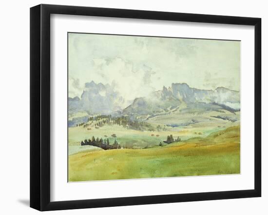 In the Dolomites, 1914-John Singer Sargent-Framed Giclee Print