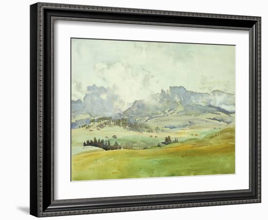 In the Dolomites, 1914-John Singer Sargent-Framed Giclee Print