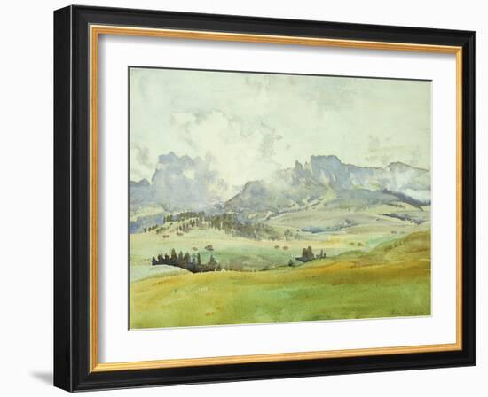 In the Dolomites, 1914-John Singer Sargent-Framed Giclee Print