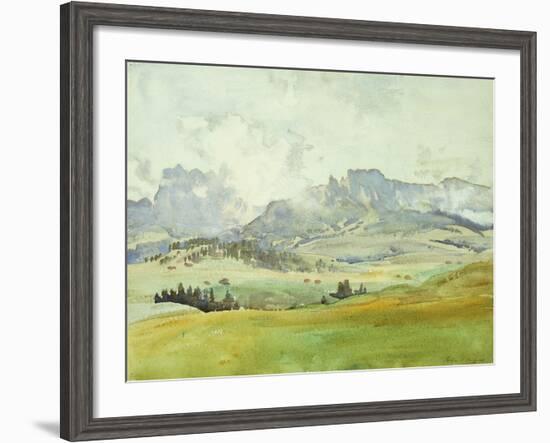 In the Dolomites, 1914-John Singer Sargent-Framed Giclee Print