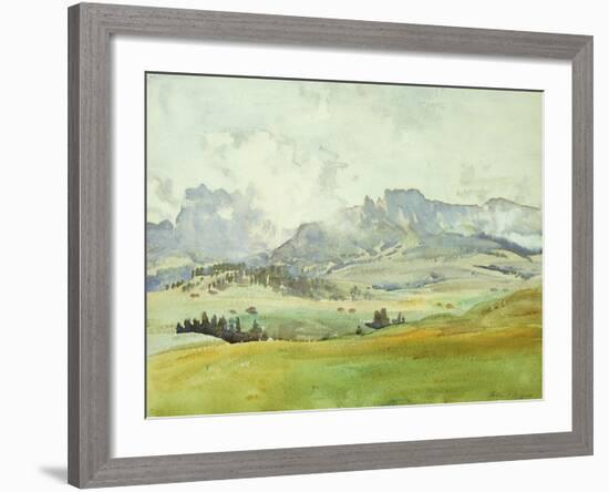 In the Dolomites, 1914-John Singer Sargent-Framed Giclee Print