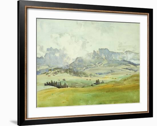 In the Dolomites, 1914-John Singer Sargent-Framed Giclee Print