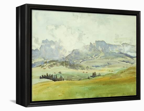 In the Dolomites-John Singer Sargent-Framed Premier Image Canvas