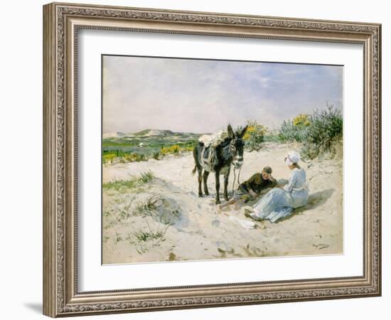 In the Dunes-Hugo Mühlig-Framed Giclee Print