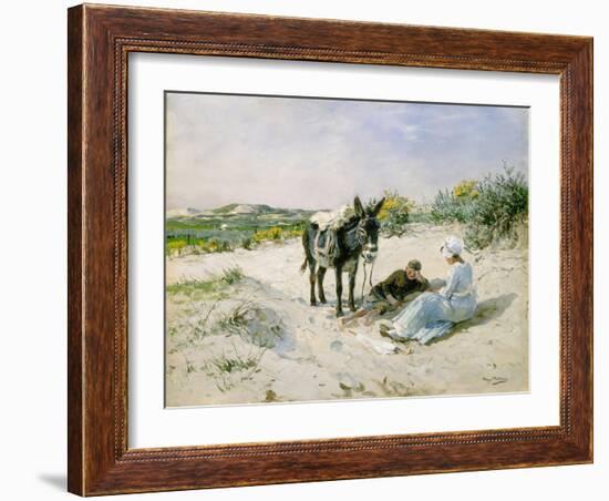 In the Dunes-Hugo Mühlig-Framed Giclee Print