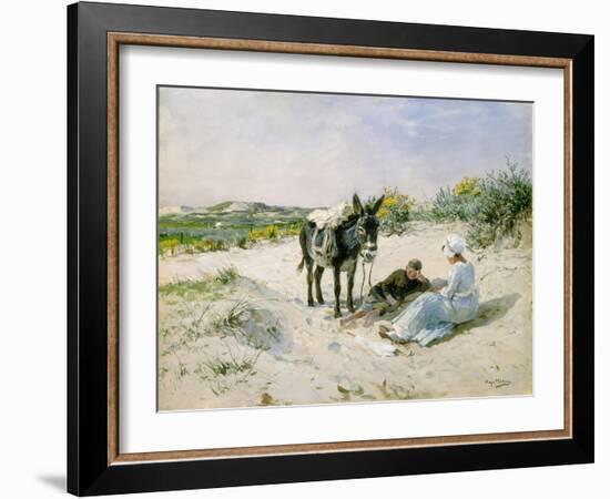 In the Dunes-Hugo Mühlig-Framed Giclee Print