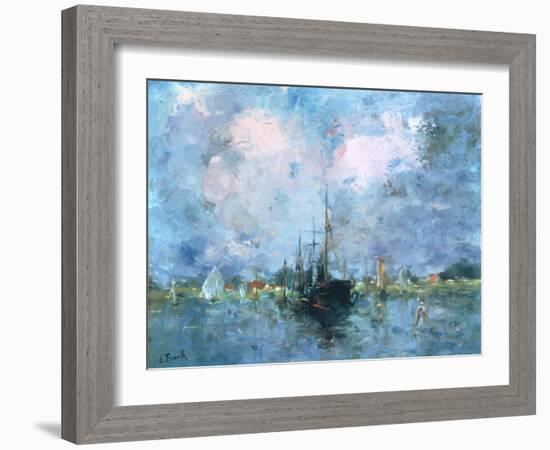 In the Environs of Rotterdam-Lucien Frank-Framed Giclee Print