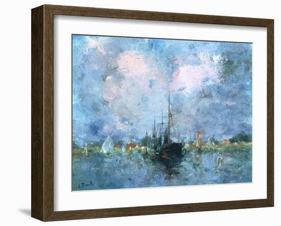 In the Environs of Rotterdam-Lucien Frank-Framed Giclee Print