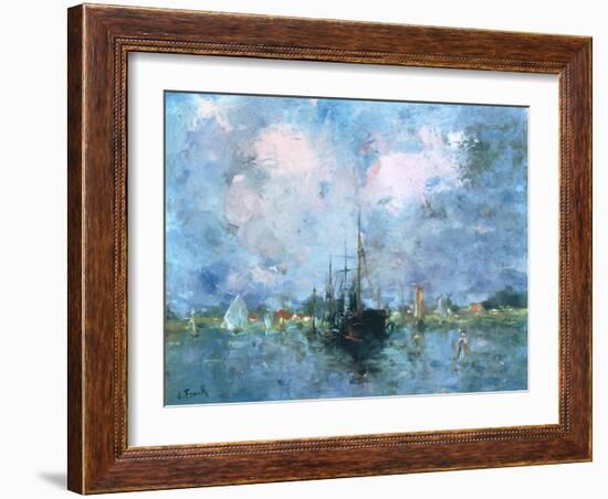 In the Environs of Rotterdam-Lucien Frank-Framed Giclee Print