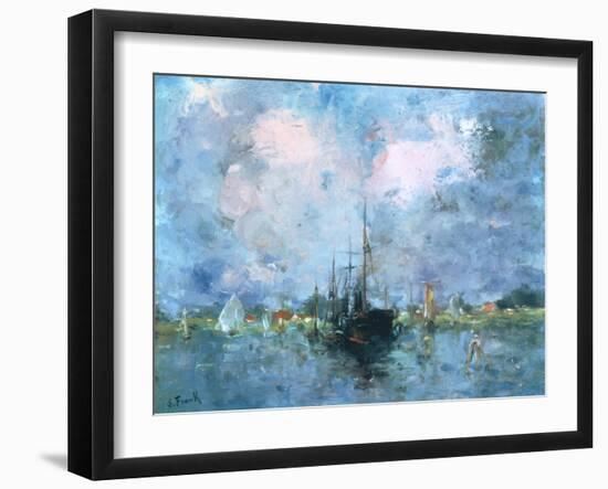 In the Environs of Rotterdam-Lucien Frank-Framed Giclee Print