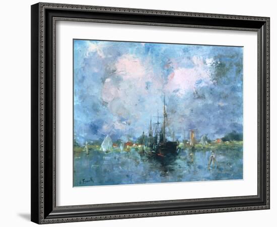 In the Environs of Rotterdam-Lucien Frank-Framed Giclee Print