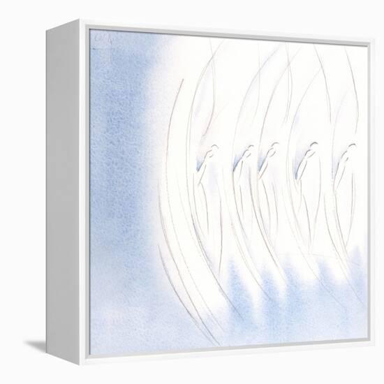 In the Evening, I Saw that the Holy Company of Angels Were as One, in Making the Sign of the Cross.-Elizabeth Wang-Framed Premier Image Canvas