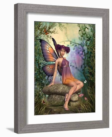In The Fairytale Forest-Atelier Sommerland-Framed Art Print