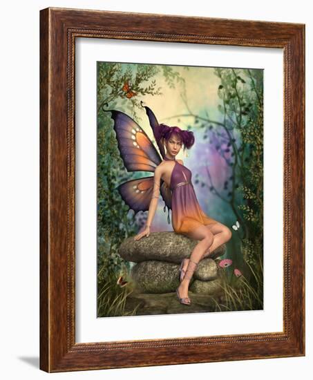 In The Fairytale Forest-Atelier Sommerland-Framed Art Print