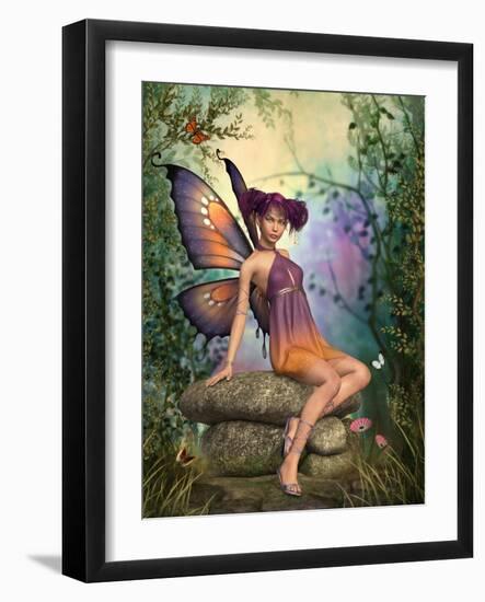 In The Fairytale Forest-Atelier Sommerland-Framed Art Print