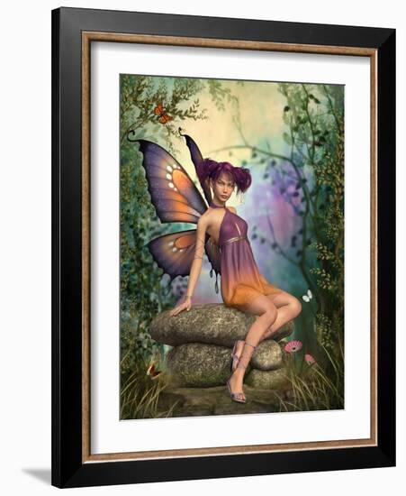 In The Fairytale Forest-Atelier Sommerland-Framed Art Print