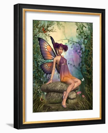 In The Fairytale Forest-Atelier Sommerland-Framed Art Print