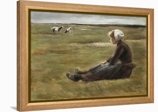 In the Field, C1890-Max Liebermann-Framed Premier Image Canvas