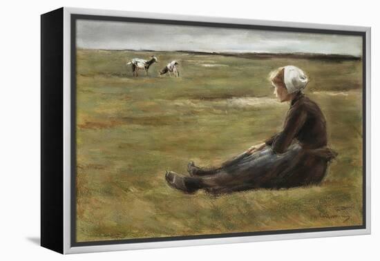 In the Field, C1890-Max Liebermann-Framed Premier Image Canvas