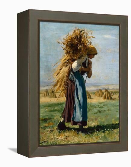 In the Fields, 1887-Julien Dupre-Framed Premier Image Canvas