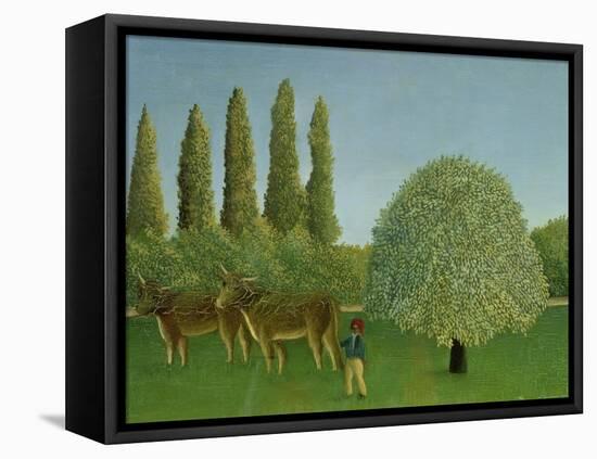 In the Fields, 1910-Henri Rousseau-Framed Premier Image Canvas