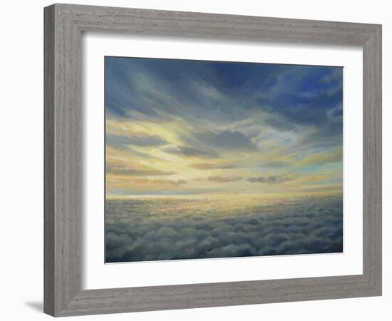 In The Footsteps Of Icarus-kirilstanchev-Framed Art Print