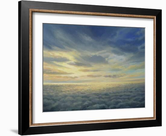 In The Footsteps Of Icarus-kirilstanchev-Framed Art Print