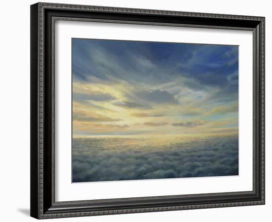 In The Footsteps Of Icarus-kirilstanchev-Framed Art Print