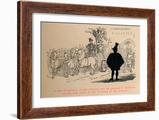 In the foreground of the Tableau may be observed a Patrician-John Leech-Framed Giclee Print