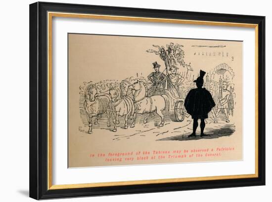 In the foreground of the Tableau may be observed a Patrician-John Leech-Framed Giclee Print