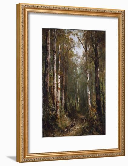 In the Forest, 1885-Thomas Hill-Framed Giclee Print