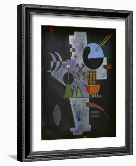 In the form of a cross. 1926-Wassily Kandinsky-Framed Giclee Print