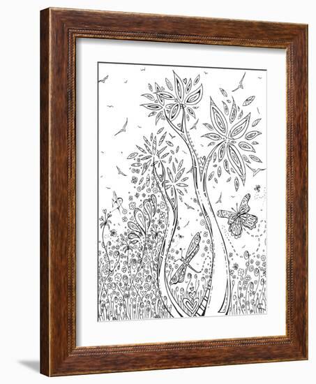 In the Garden 10-Megan Duncanson-Framed Giclee Print