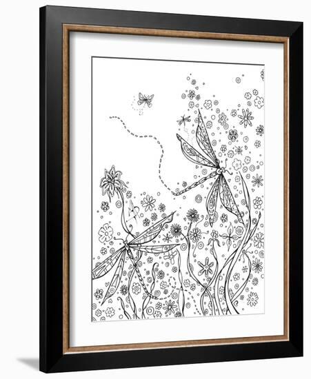 In the Garden 12-Megan Duncanson-Framed Giclee Print