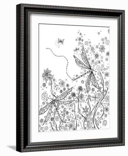 In the Garden 12-Megan Duncanson-Framed Giclee Print