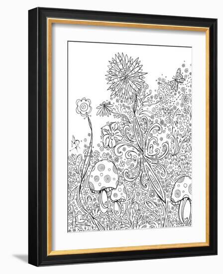 In the Garden 13-Megan Duncanson-Framed Giclee Print