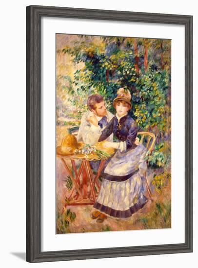 In the Garden, 1885-Pierre-Auguste Renoir-Framed Giclee Print