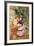 In the Garden, 1885-Pierre-Auguste Renoir-Framed Giclee Print