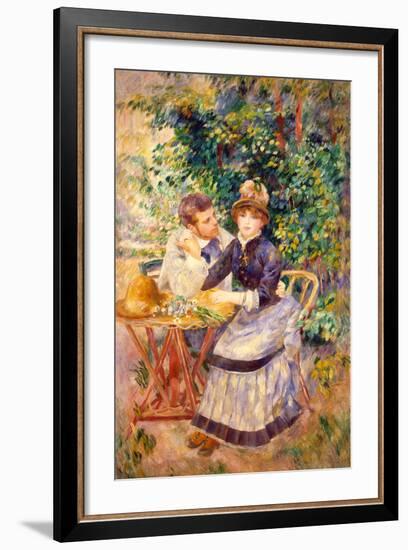 In the Garden, 1885-Pierre-Auguste Renoir-Framed Giclee Print