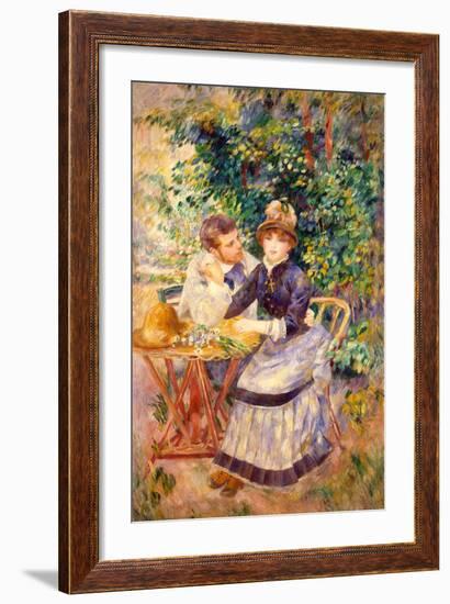 In the Garden, 1885-Pierre-Auguste Renoir-Framed Giclee Print