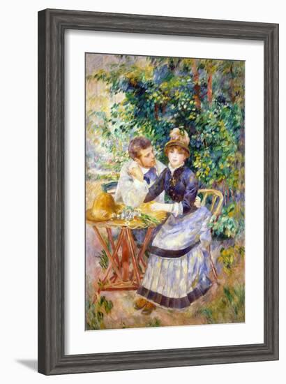 In the Garden, 1885-Pierre-Auguste Renoir-Framed Giclee Print